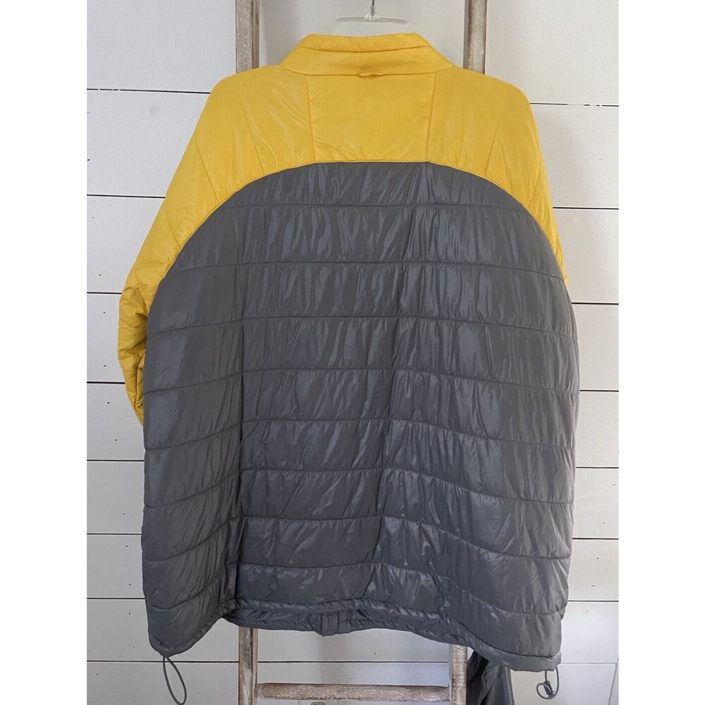 Ks Sport By Kingsize Men's Big & Tall Lightweight Packable Puffer Yellow 3xl View 3